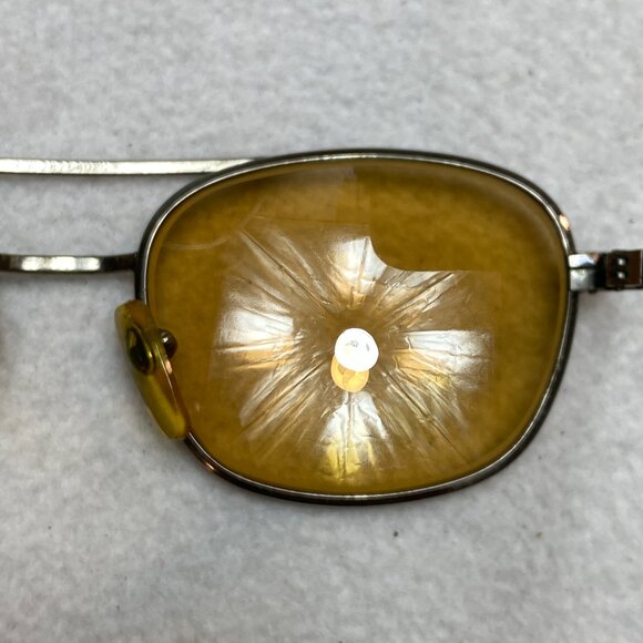 Vintage Eyeglasses Metal Mens 70s 80s - Picture 4 of 15